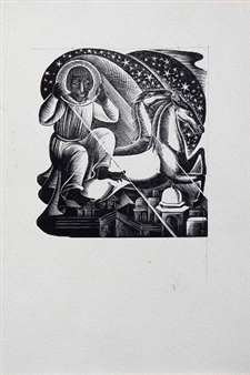 The Rubaiyat, collection of three differing illustrations - Olive F. Openshaw