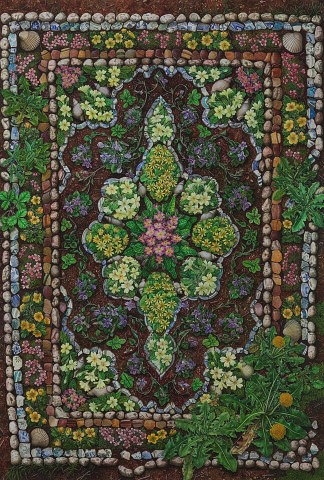 Una Woodruff Tabriz Carpet 1990 MutualArt