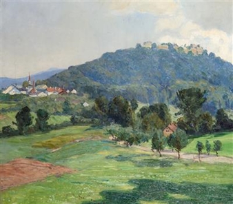 View of Hukvaldy - Jindřich Havlíček