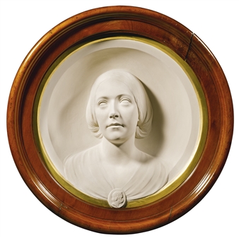 PORTRAIT RELIEF OF PAULINE, LADY TREVELYAN (1816-1866) - Alexander Munro