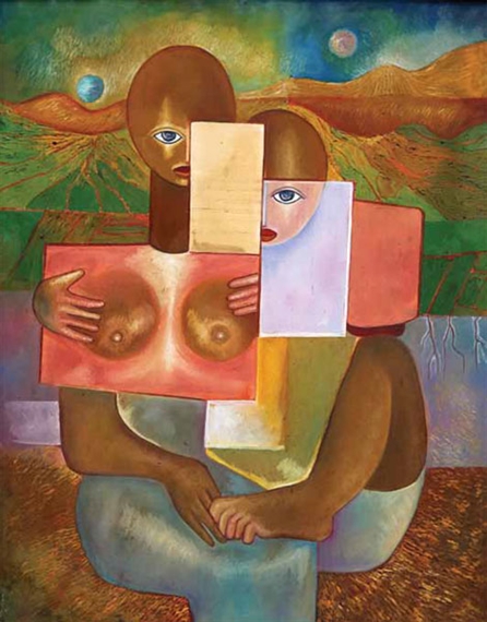 UNTITLED by Kizito Maria Kasule, 1998