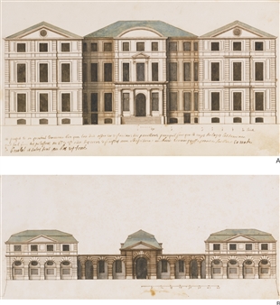 TEN DESIGNS FOR A CHÂTEAU - Jules Hardouin Mansart