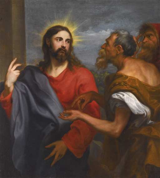 THE TRIBUTE MONEY by Anthony van Dyck