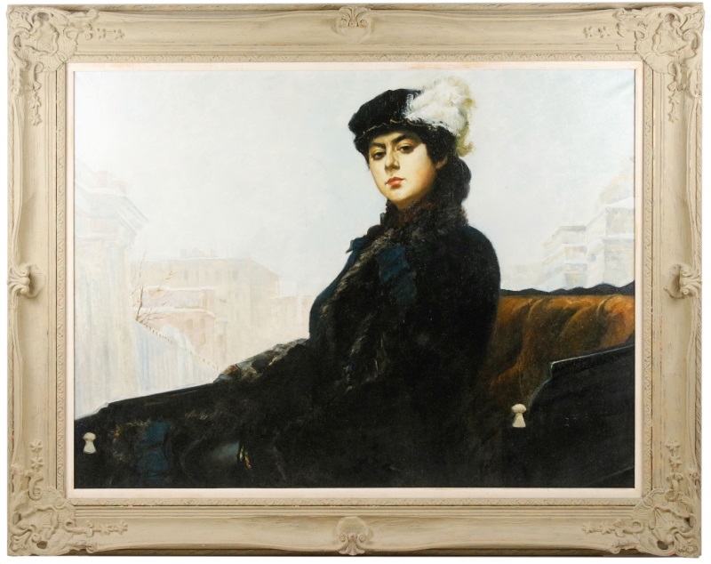 Ivan Kramskoy | Portrait of an Unknown Woman (Circa 1980s) | MutualArt