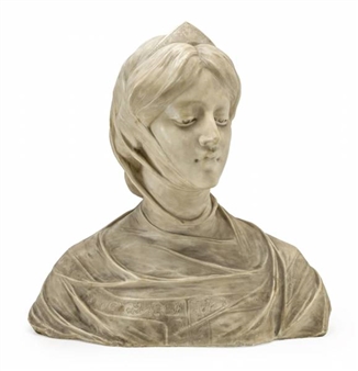 Női büszt - Olasz Szobrász