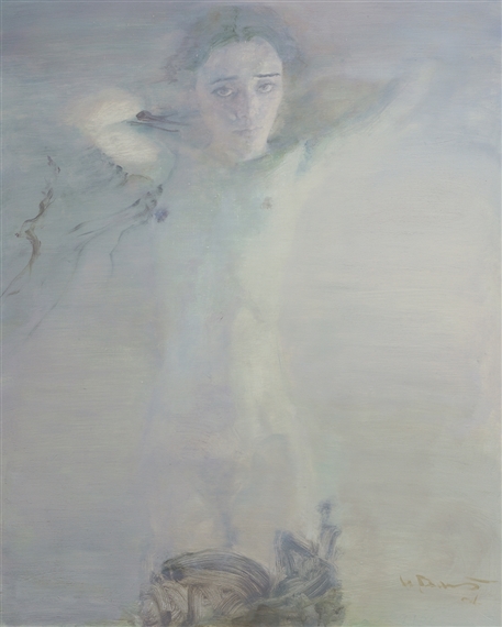 He Duoling | Lying Girl No.9 | MutualArt