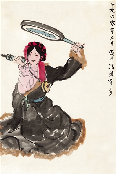 DANCING DIVA by Ye Qianyu, 1960