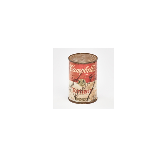 Andy Warhol Campbell's Tomato Soup can MutualArt