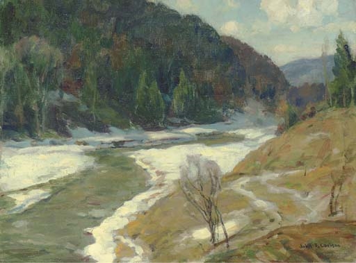 Landscape with Brook by John Fabian Carlson