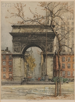 New York, Washington Arch - Tanna & Robert Kasimir