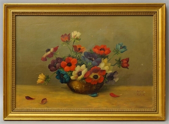 Still life with anemones - Anton Musin