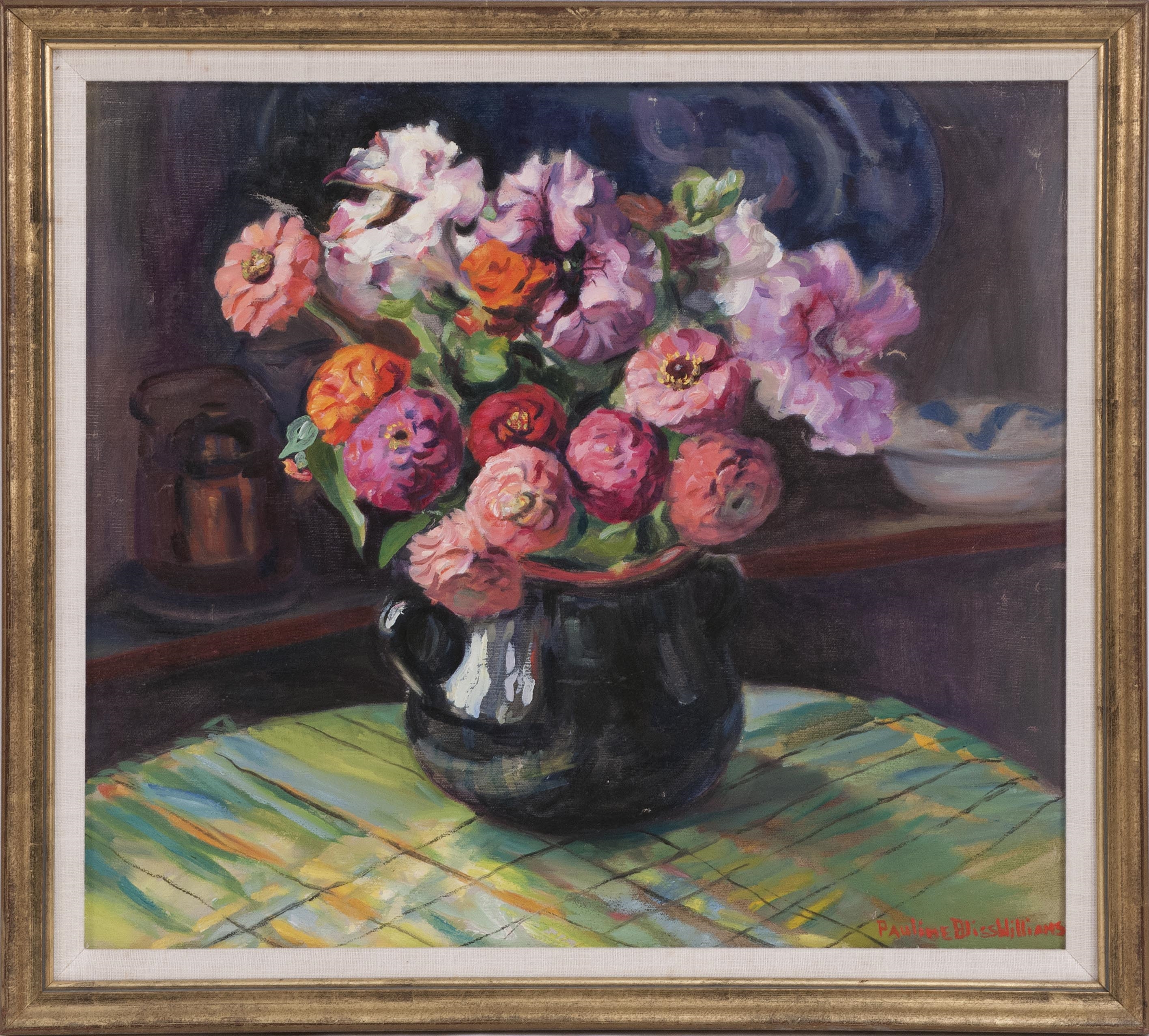 Floral still life by Pauline Williams