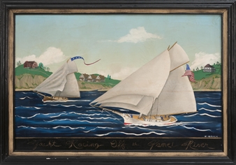 Yacht Racing off the James River - Travis Rauch
