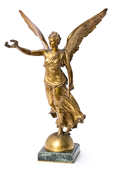 Winged Victory ("Renommée") by Laurent-Honoré Marqueste