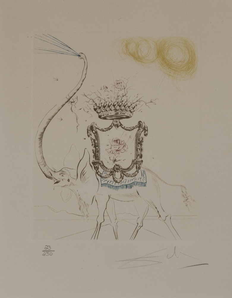 Elephant Royale by Salvador Dalí