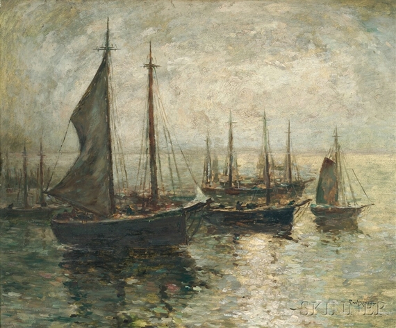 Gloucester Harbor by Paul King