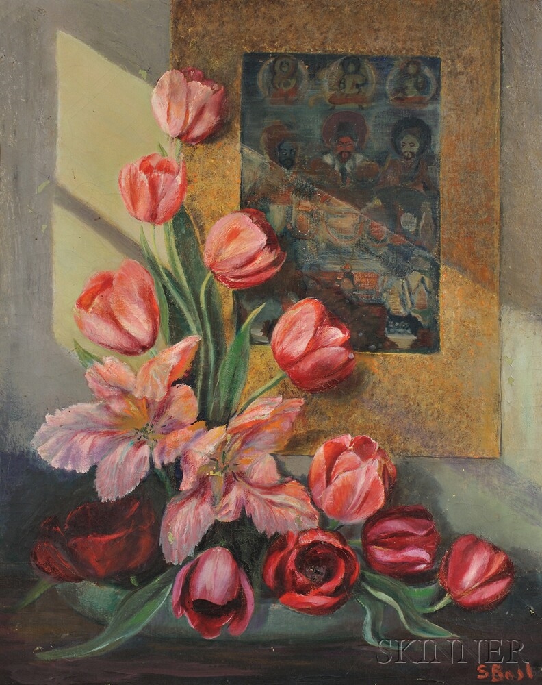 Sara Matzner Boal | Still Life with Flowers | MutualArt