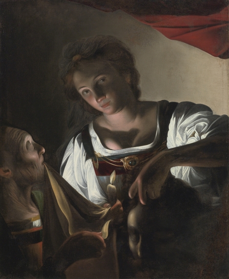 JUDITH WITH THE HEAD OF HOLOFERNES by Carlo Saraceni