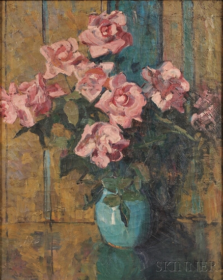 Still Life with Roses by Jane Peterson