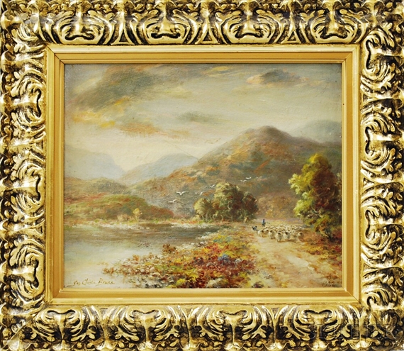 Near Lochearnhead by James Christie Bruce, 1922