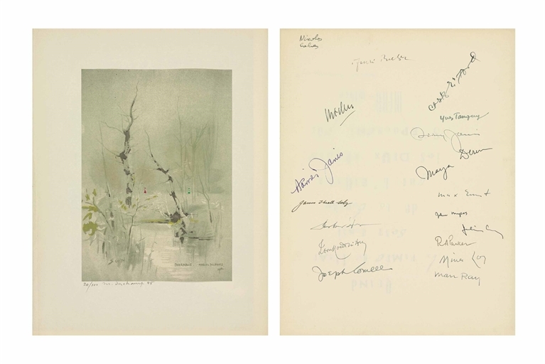 Marcel Duchamp View (1945) MutualArt