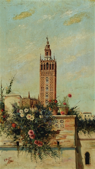 View from Sevilla by Rogelio Miranda