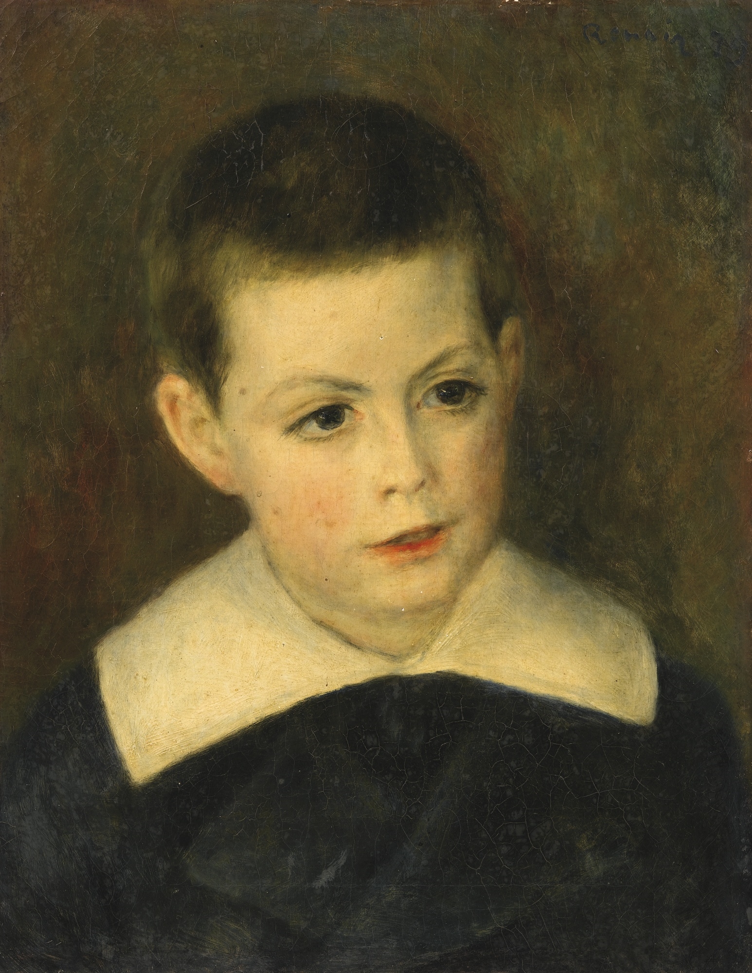 PORTRAIT D'ANDRÉ BÉRARD ENFANT by Pierre-Auguste Renoir, 1879