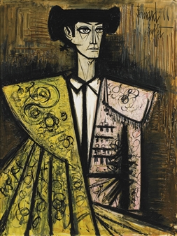 ベルナール・ビュッフェ【LA CORRIDA - Torero】 Bernard Buffet | LA CORRIDA, TORERO (1966) | MutualArt