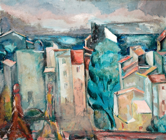 Urban Landscape by Leopold Gottlieb