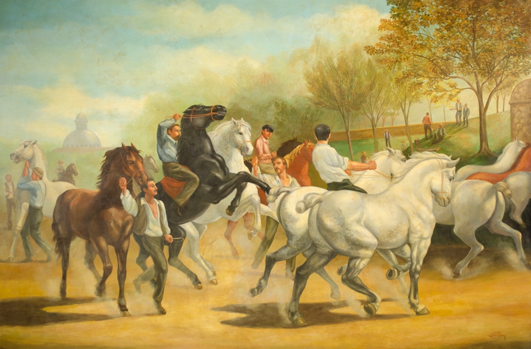 William Skilling The Horse Fair MutualArt