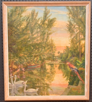 Sunset at Little River Miami Florida - Demetrios Kokotsis