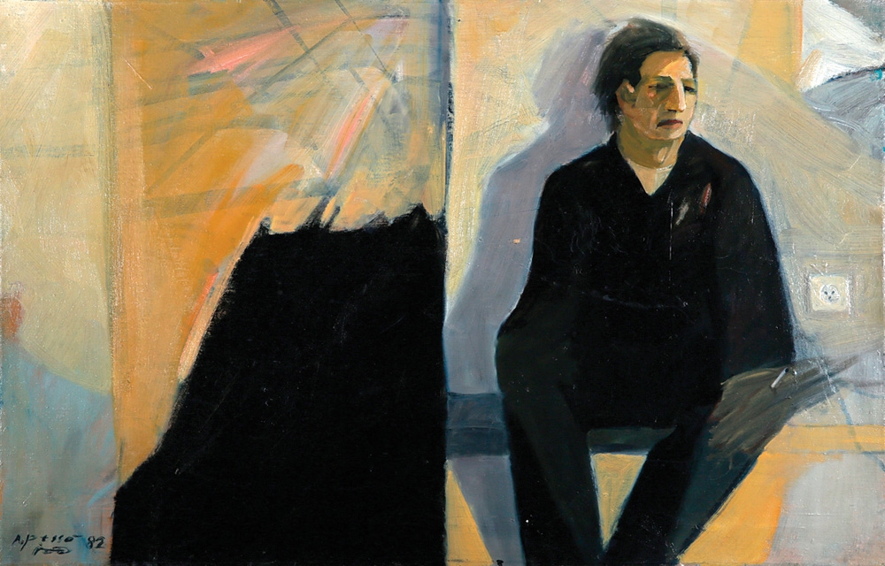 Artwork by Avraham Pesso, Figure, Made of Oil on canvas