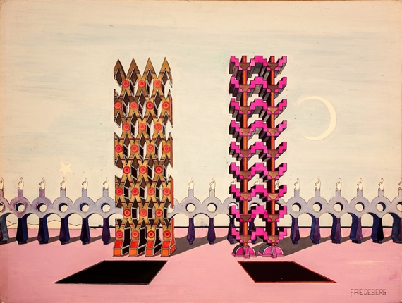 Impossible Worlds: The Early Works of Pedro Friedeberg - Riverside Art Museum
