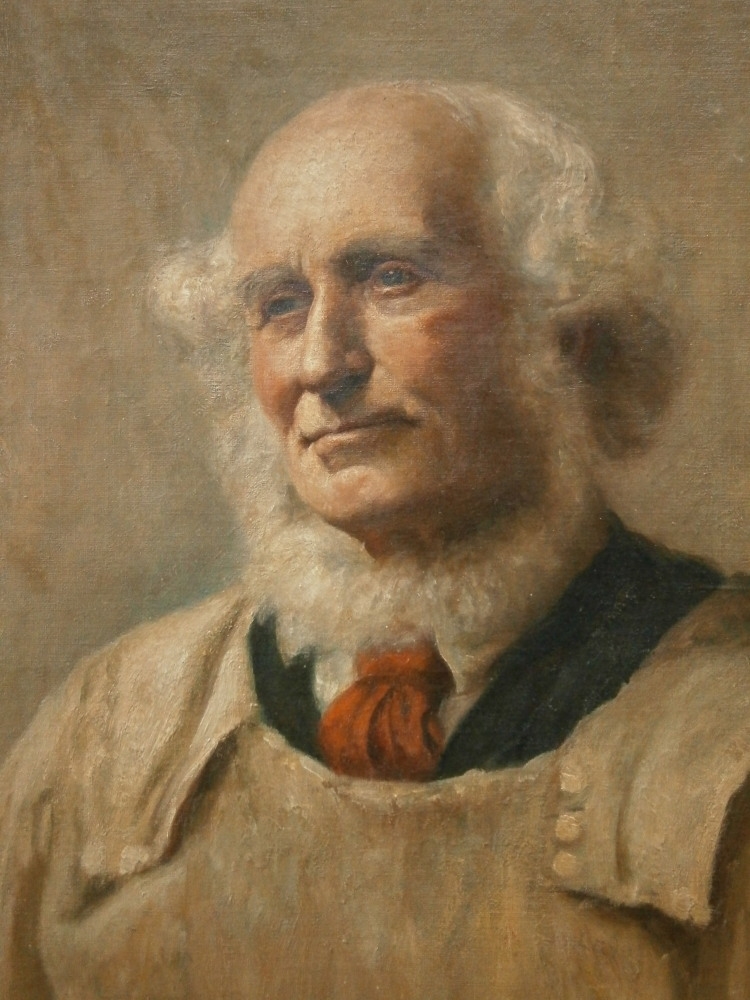 Artwork by Henry Pitcher, The Good Husbander, Made of oil on board