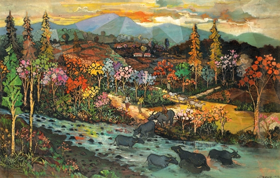 Landscape by M. Daeng, 2012