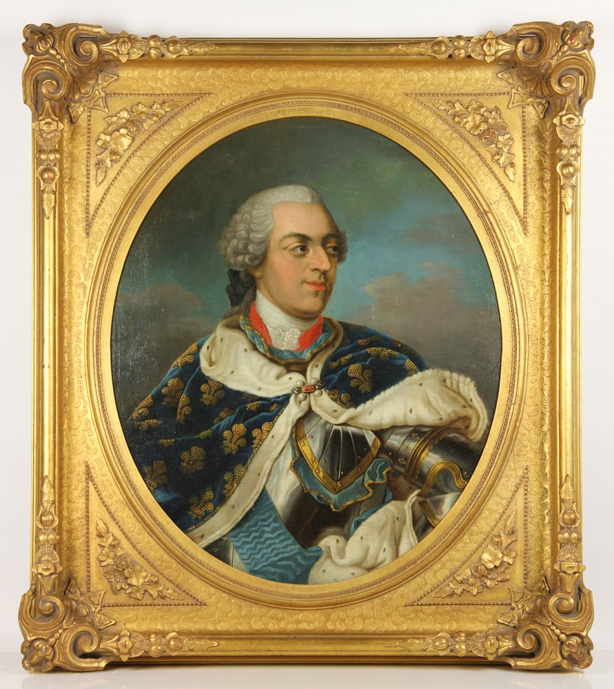 French School, 19th Century Portrait of King Louis XVI MutualArt