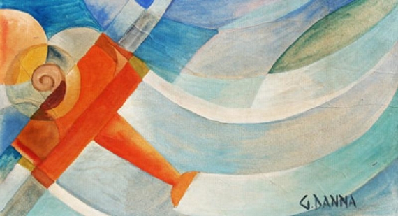 Aereo in Virata by Giulio d’Anna, 1930
