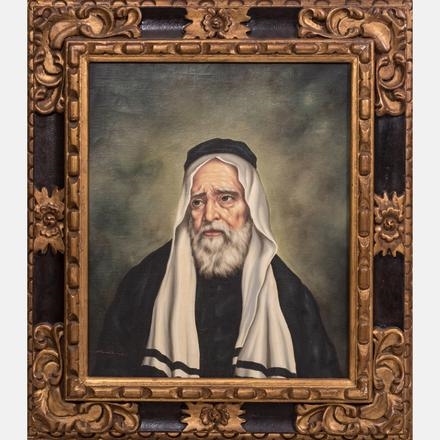 Portrait of a Rabbi by Gyorgy Szennik