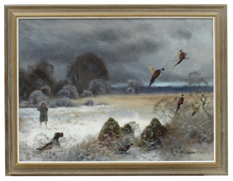 Lindorm Liljefors | Bird hunting (1964) | MutualArt