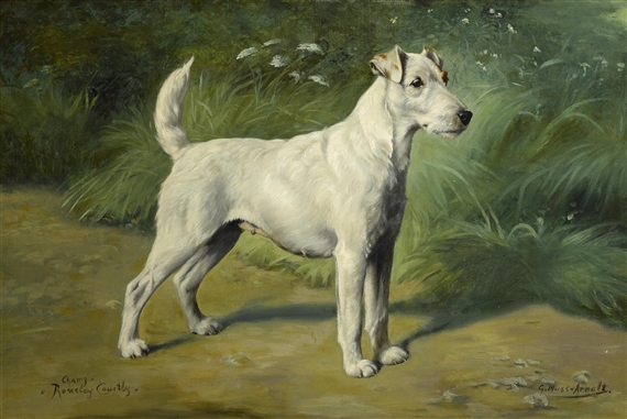 Portrait of Ch. Rowsley Courtly by Gustave Muss-Arnolt