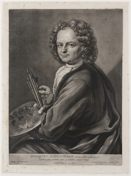 Portrait of Georgio Blendinger by Bernhard Vogel