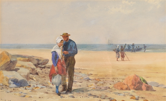 John Absolon | The Sailors Farewell | MutualArt