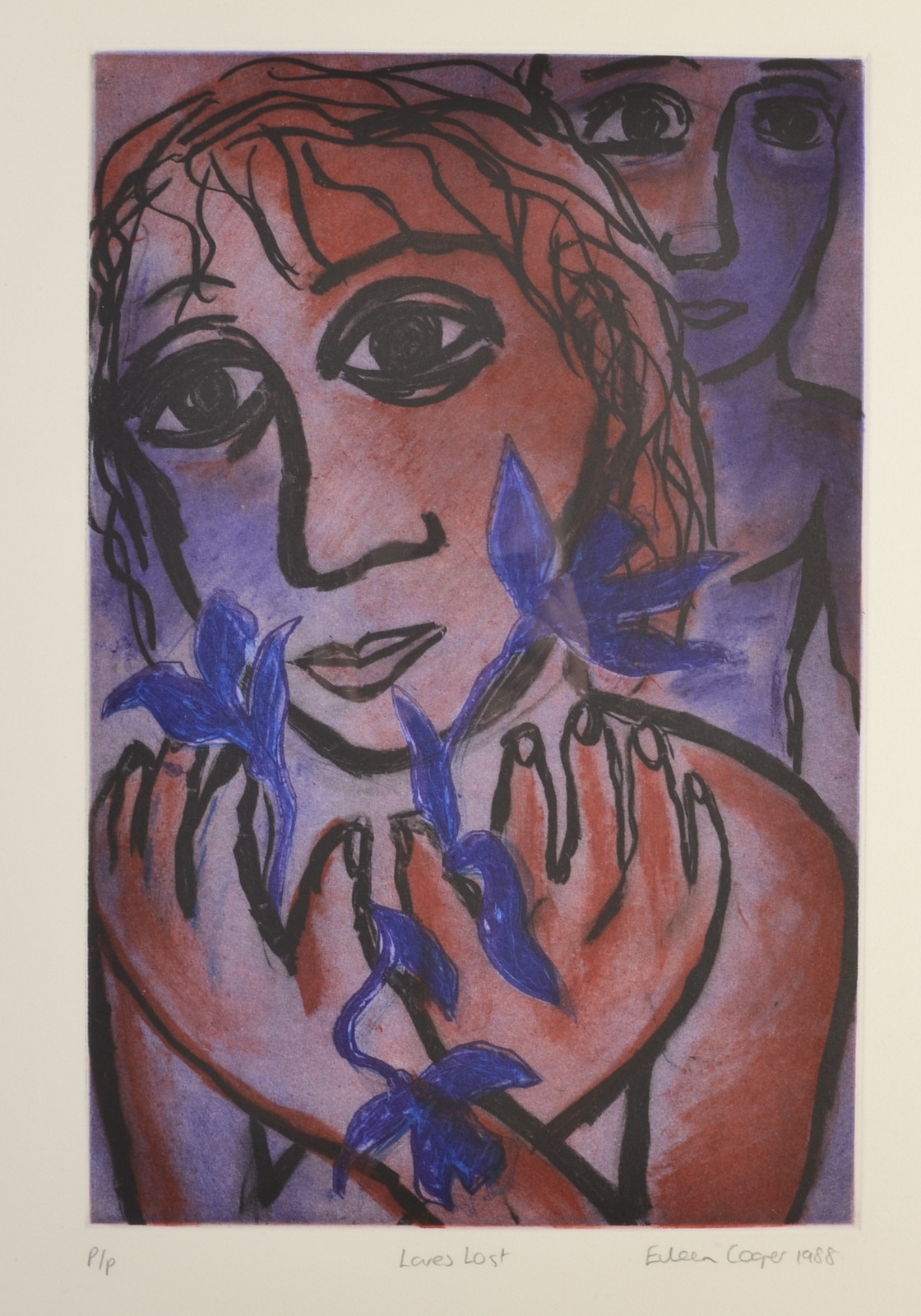 Artwork by Eileen Cooper, LOVES