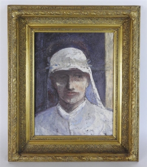 2 Works: Head of a Poet, Study for Head of Poet - Chris Dunbabin