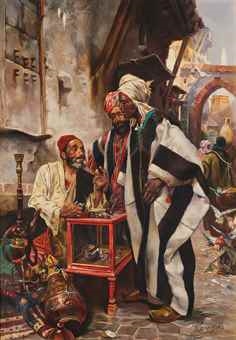 Striking a bargain by Benito Cruz Mesa