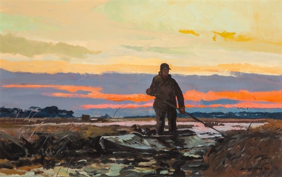 Chet Reneson | Marsh Hunter (1990) | MutualArt