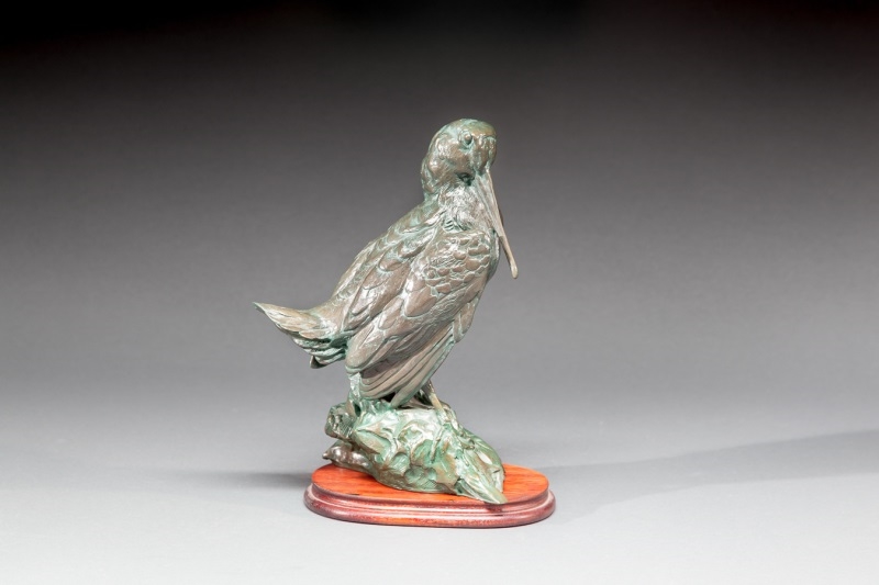 Artwork by Walter Matia, Timber Dancer, Made of bronze