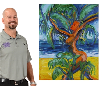 ISLAND NUDE PAINTING - Dave Kramer