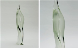 Left glass: Carlo Brandelli's crystal sculptures go on show in Paris