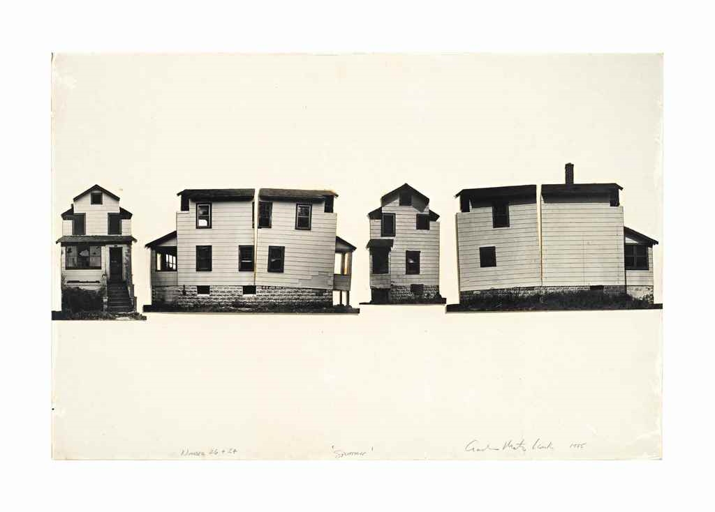 Gordon MattaClark Splitting Number 26 + 27 (1975) MutualArt